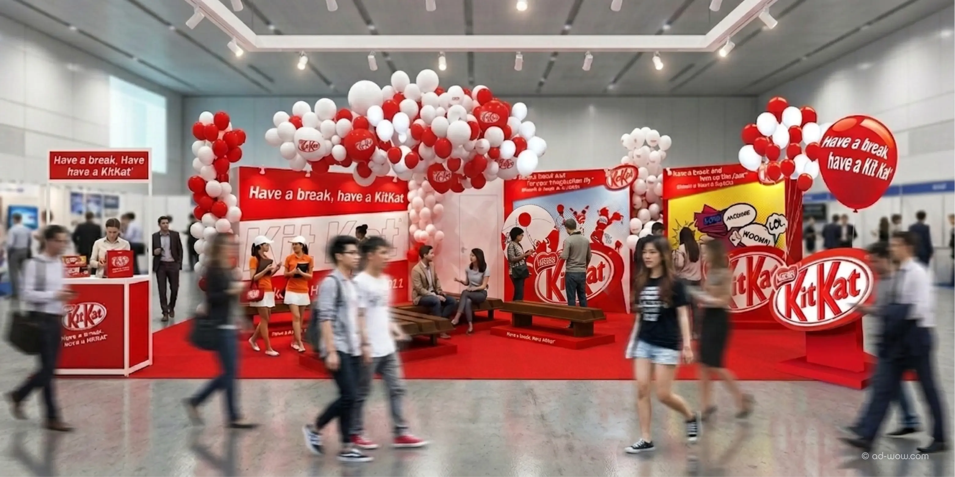 KitKat | FHA | Experiential Consumer Engagement Booth