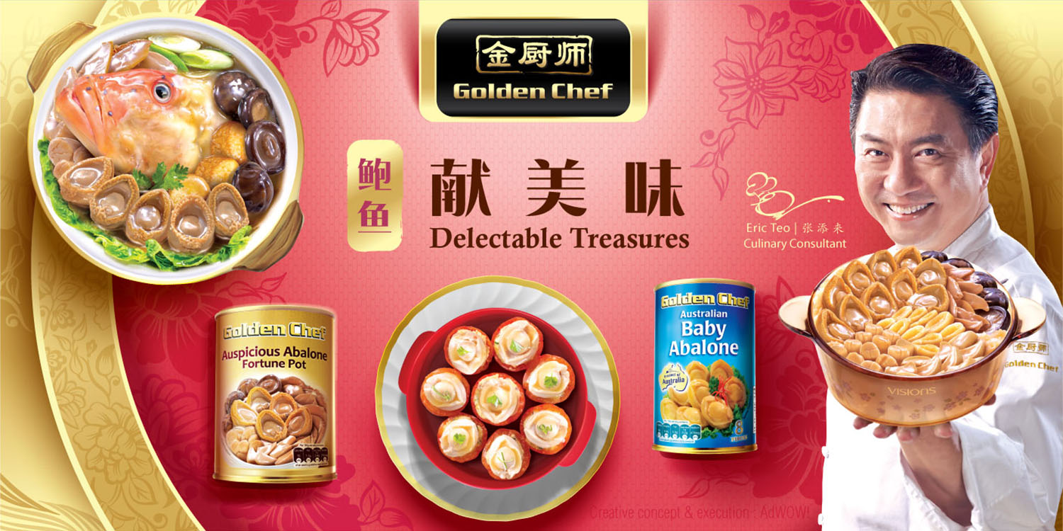 Golden Chef CNY retail activation and roadshow, Singapore.