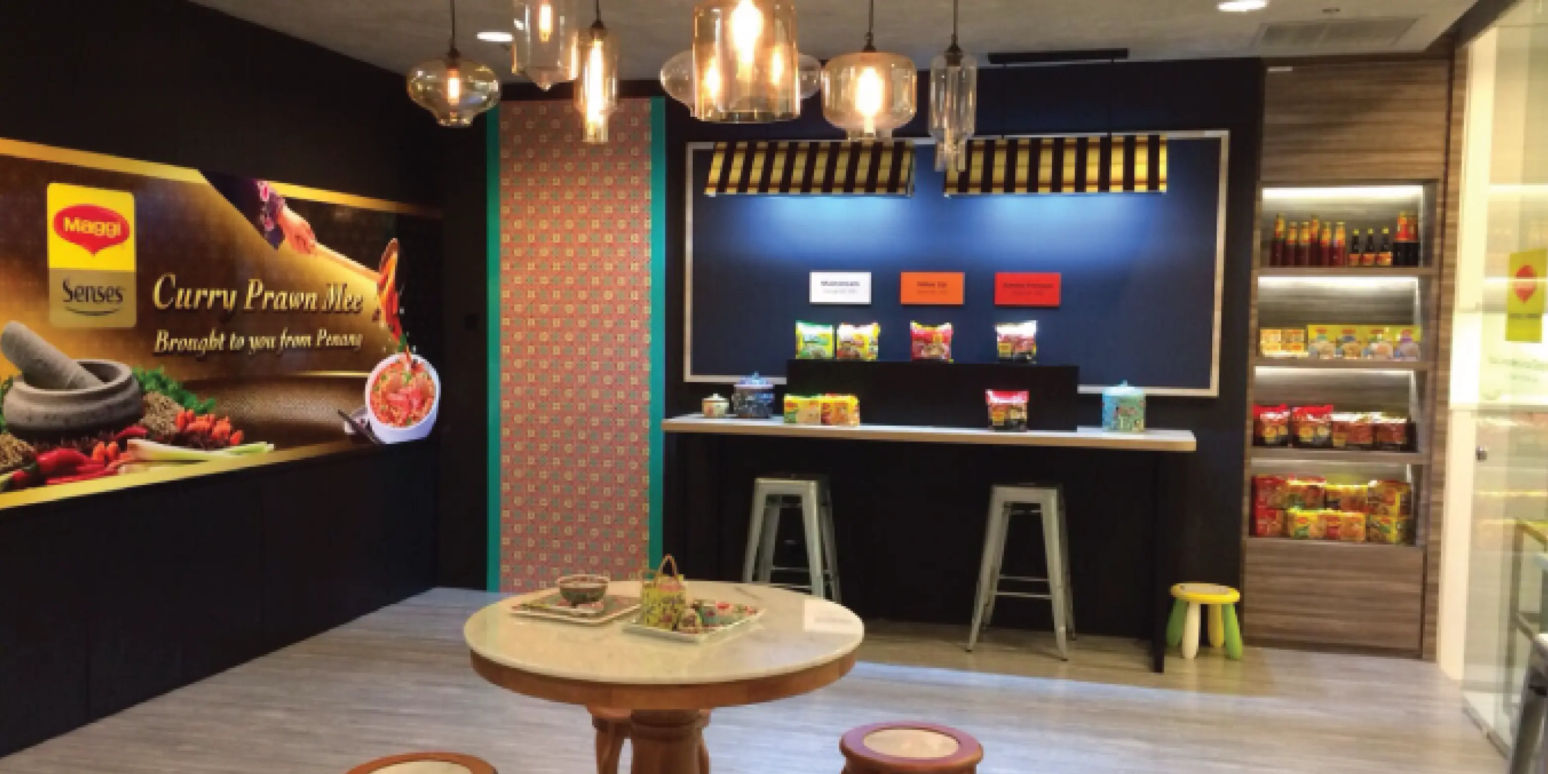 Maggi roadshow activation campaign with retail consumer engagement design