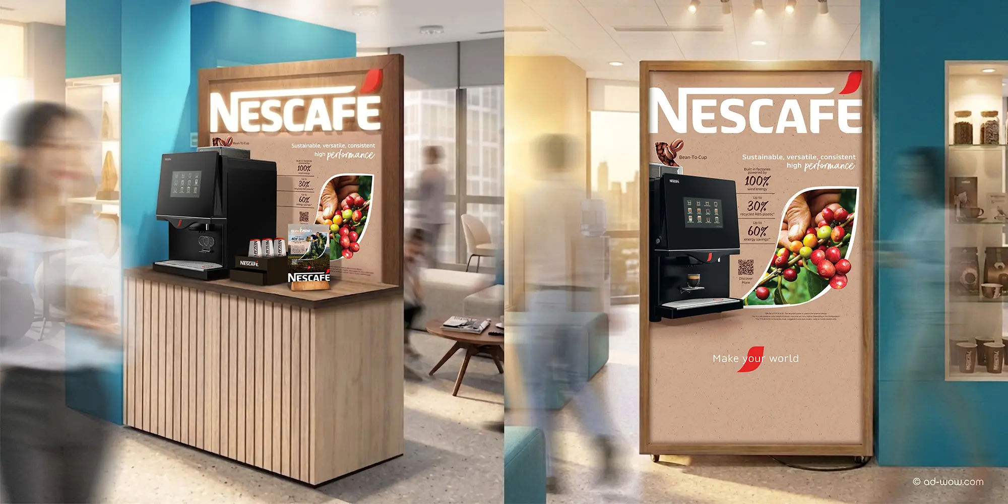 nestle proffessional booth design