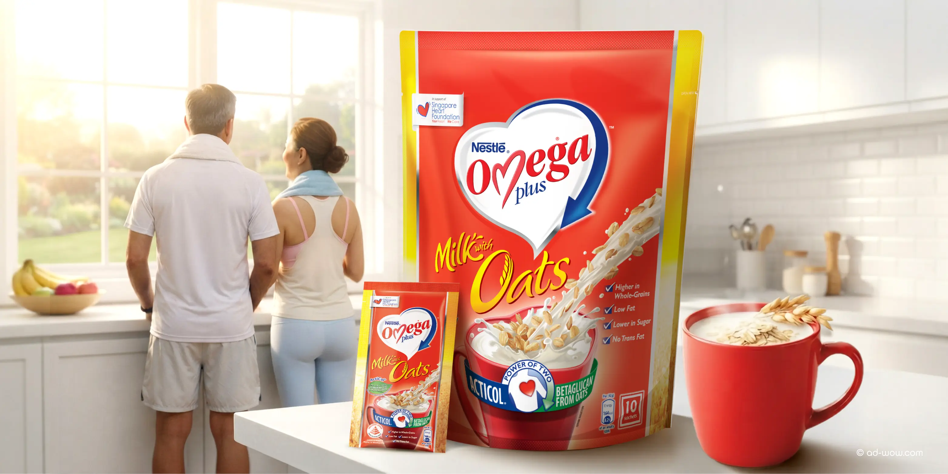 Nestlé Omega Plus Oats packaging thumbnail