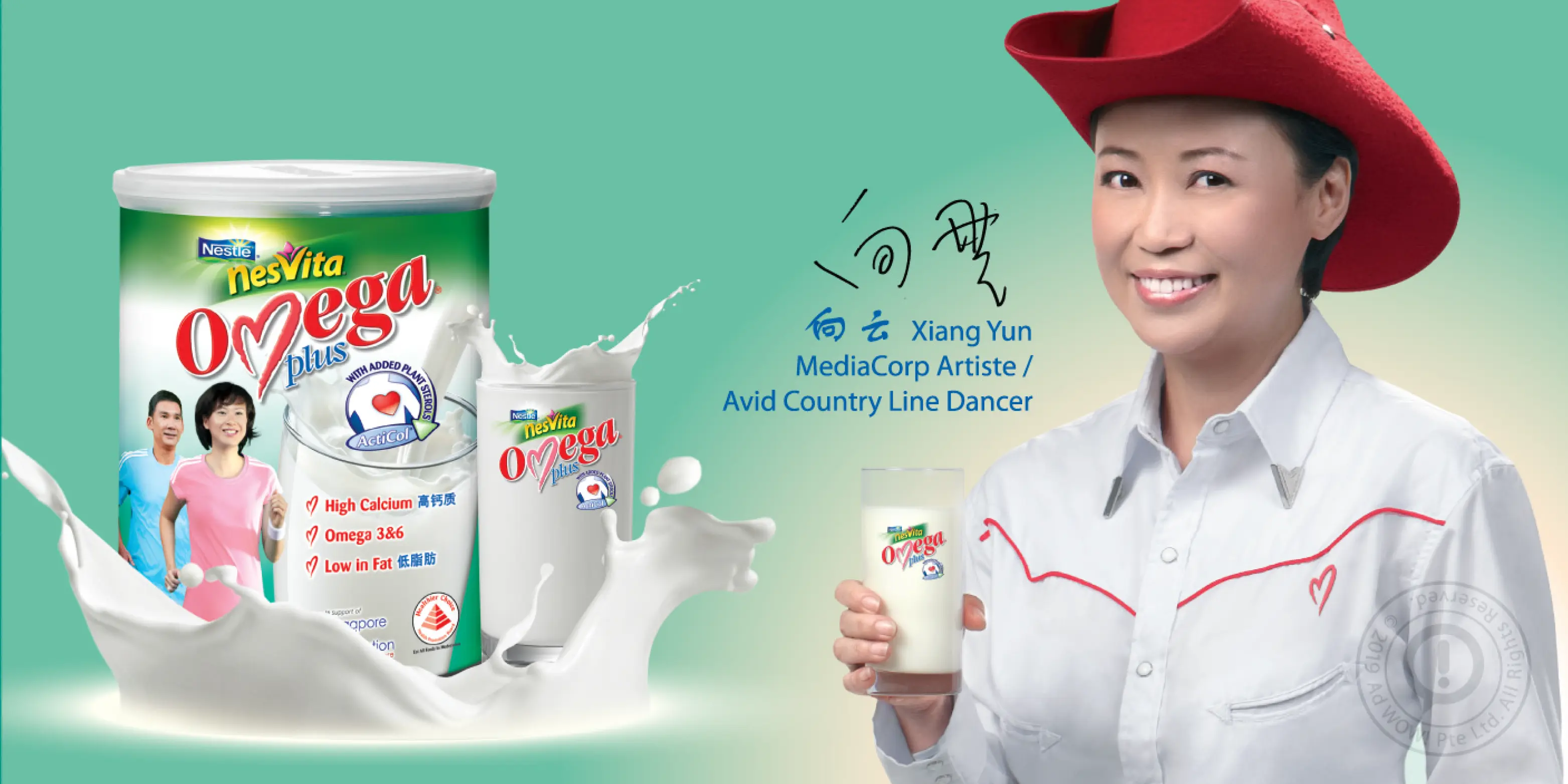 Nestlé Omega Plus retail roadshow and brand activation, Singapore.