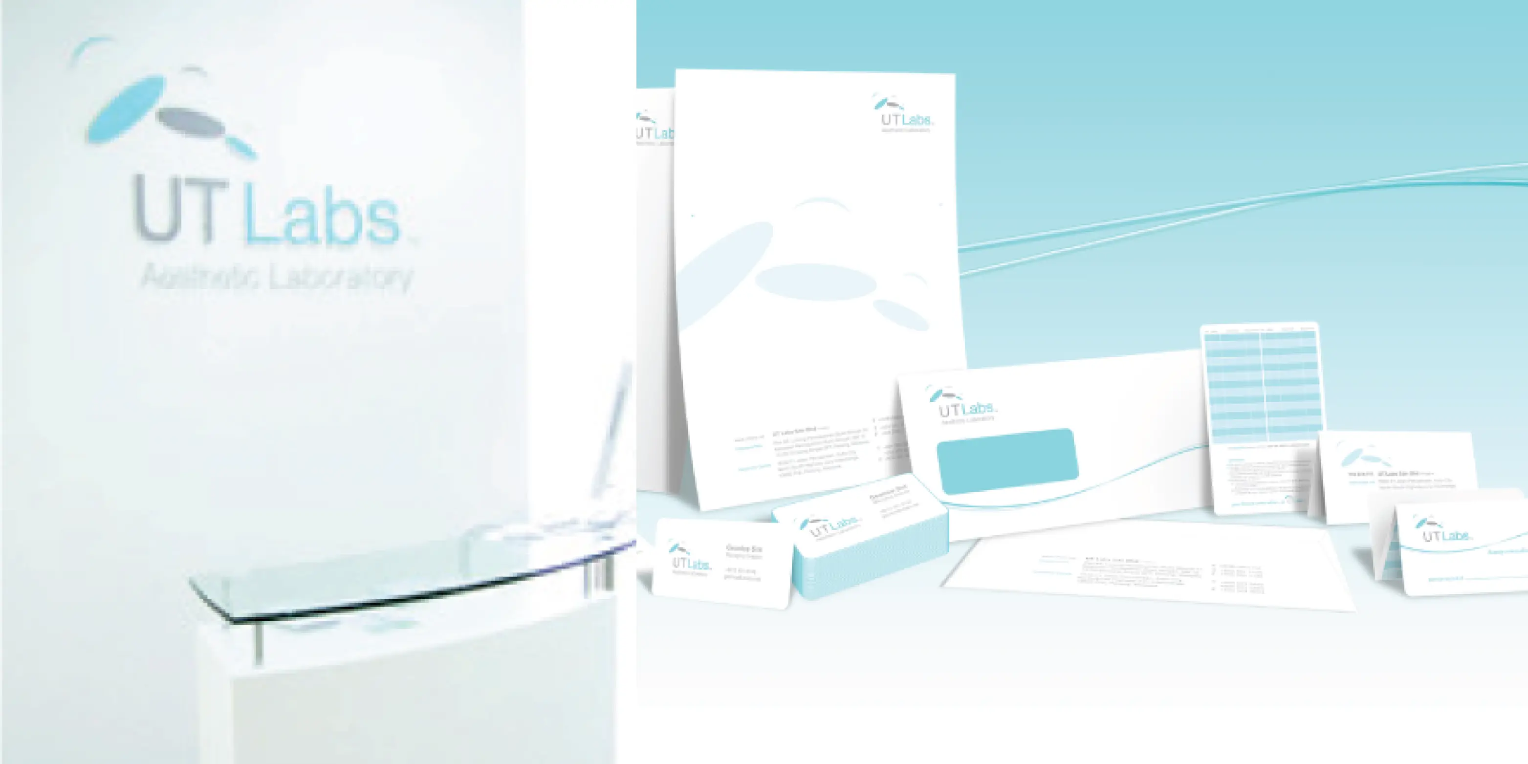 UTLabs corporate brand identity and architecture design services