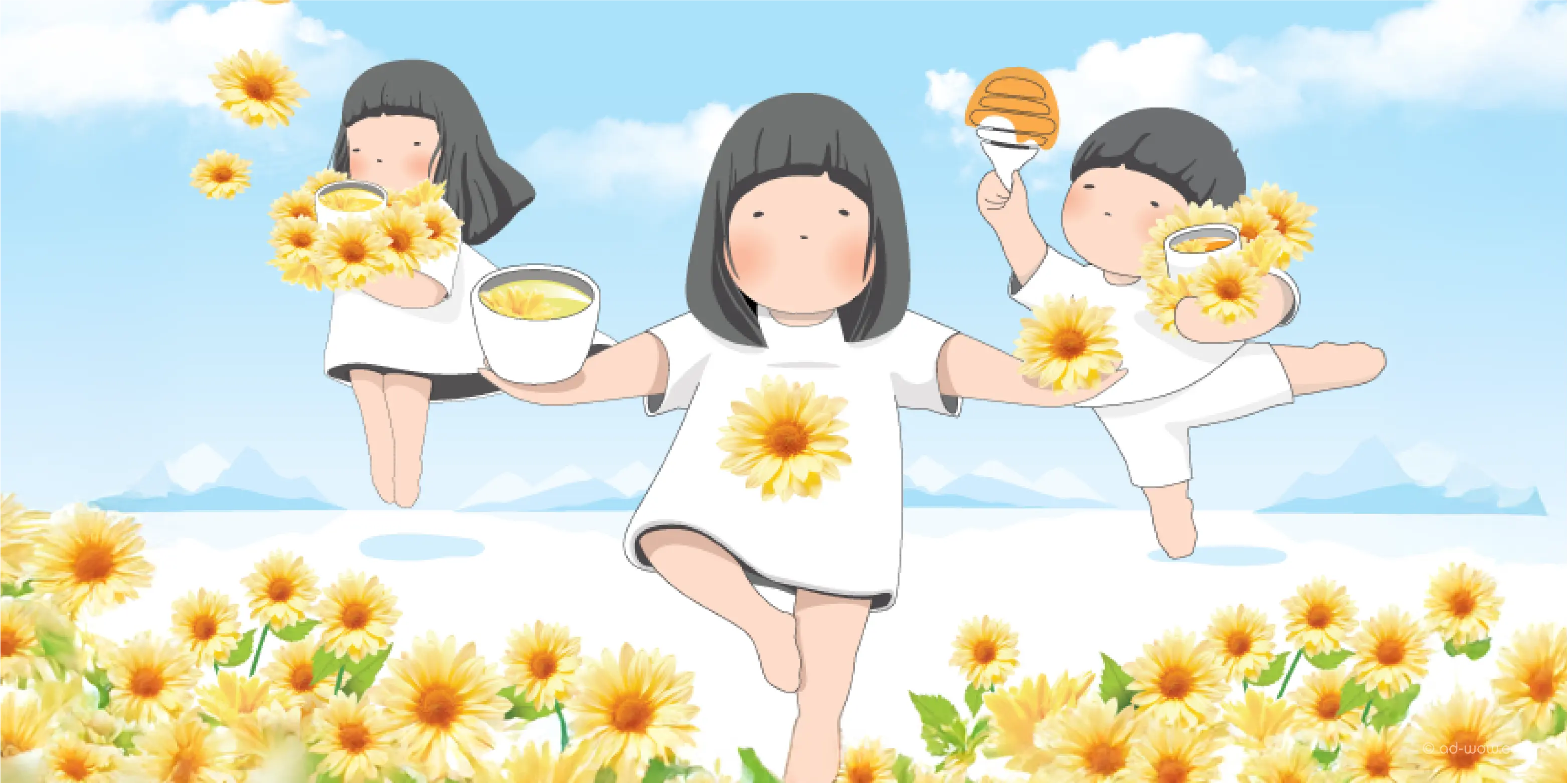 Yeo's global product launch illustration and branding strategy