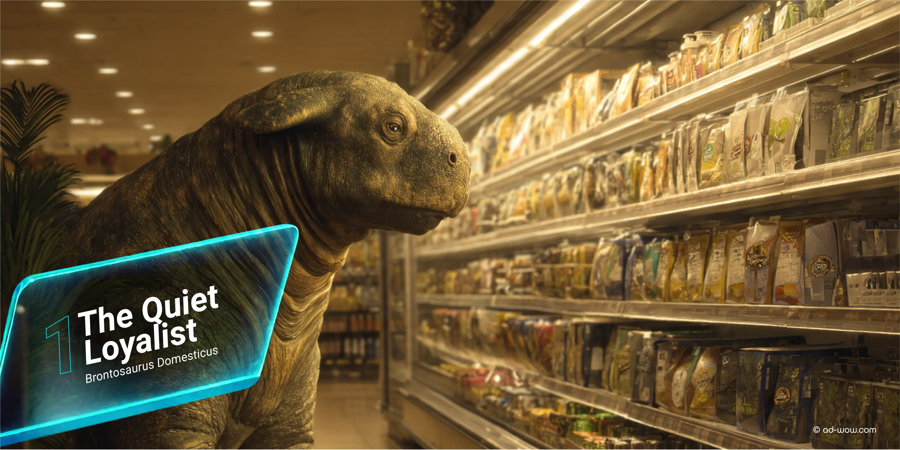 The Quiet Loyalist consumer species — loyal consumer behaviour in AI era retail market — Jurassic Market™ ADWOW