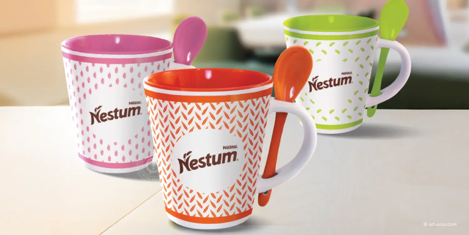 Nestum collectible mug premium design Singapore